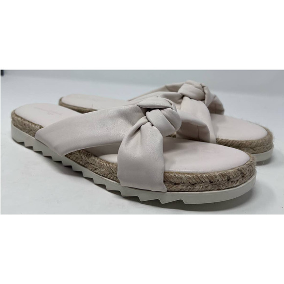 Universal Thread Women's White‎ Sandals Size 9 - Picture 1 of 8